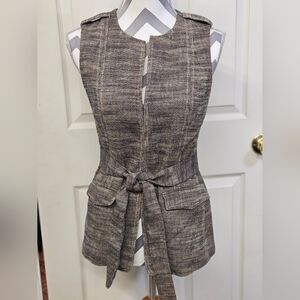 Banana Republic Vest with Hooks & Belt
